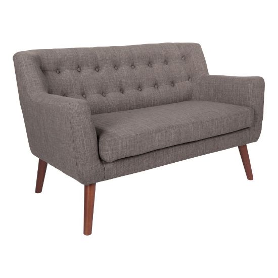 Picture of Ave Six Mill Lane Loveseat, Cement