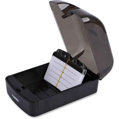 Picture of Lorell Card File, 350 Cards, Black