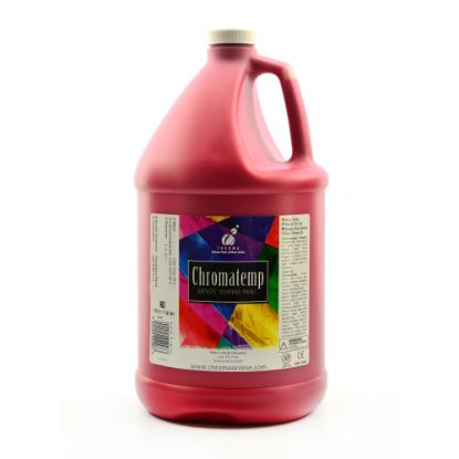 Picture of Chroma ChromaTemp Artists Tempera Paint, 1 Gallon, Red