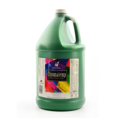 Picture of Chroma ChromaTemp Artists Tempera Paint, 1 Gallon, Green