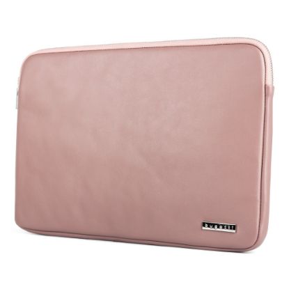 Picture of Bugatti Vegan Leather Laptop Sleeve With 14in Laptop Compartment, Pink