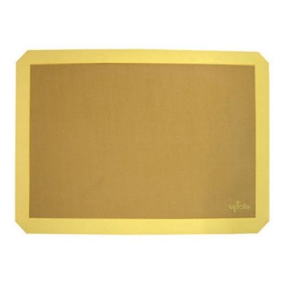 Picture of Winco Full-Size Silicone Baking Mat, 24-1/2in x 16-1/2in, Yellow