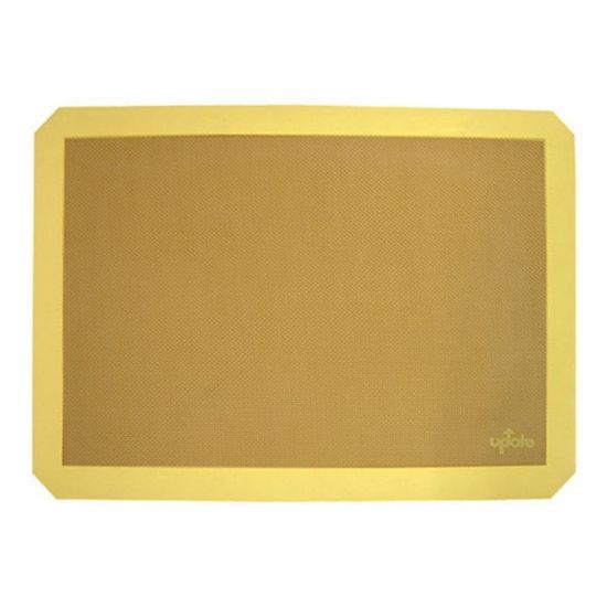 Picture of Winco Full-Size Silicone Baking Mat, 24-1/2in x 16-1/2in, Yellow