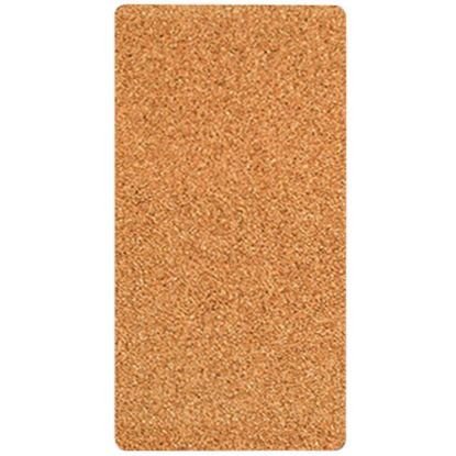 Picture of Lorell Do-it-Yourself Frameless Corkboard - 36in Height x 18in Width - Brown Cork Surface - Frameless - Aluminum Frame - 1 Each