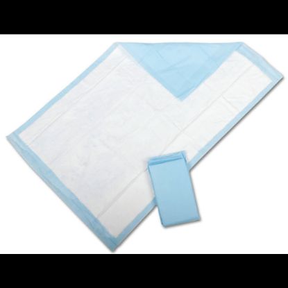 Picture of Protection Plus Fluff-Filled Disposable Underpads, Standard, 30in x 30in, Case Of 150