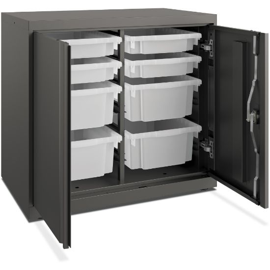 Picture of HON Flagship Modular Storage Cabinet - 30in x 18in x 28in - Material: Metal - Finish: Gray