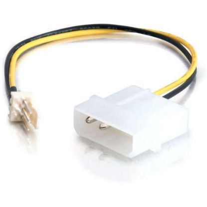 Picture of C2G - Power cable - 3 pin internal power (M) to 4 pin internal power (5V) (M) - 7.9 in