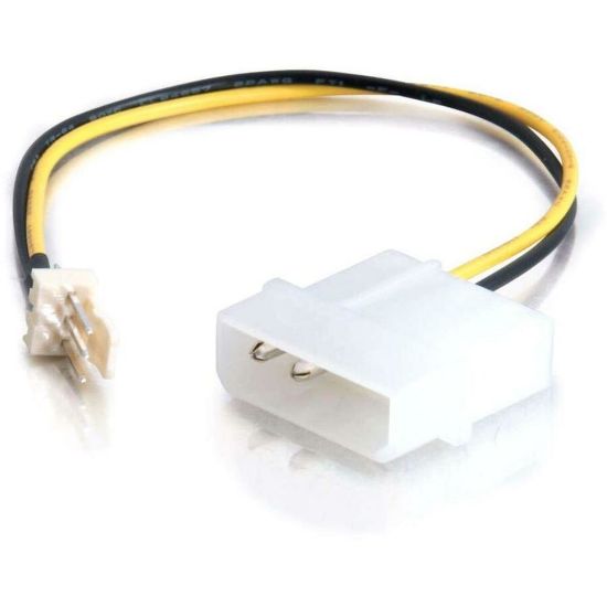 Picture of C2G - Power cable - 3 pin internal power (M) to 4 pin internal power (5V) (M) - 7.9 in