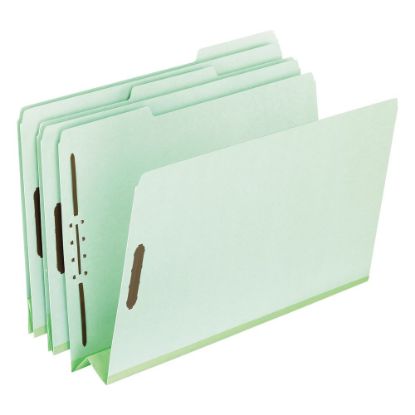 Picture of Pendaflex Pressboard Expanding Folders, 3in Expansion, 8 1/2in x 11in, Letter Size, Green, Box Of 25 Folders