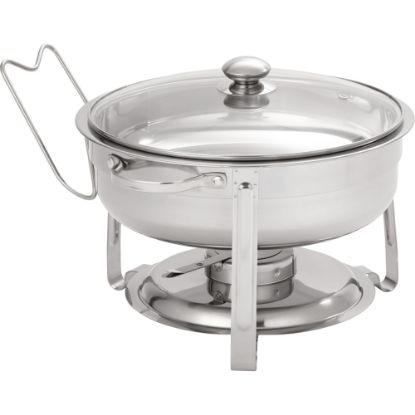 Picture of Vollrath Artisan 8508A Stainless Steel Chafer, 4 Quart, Silver