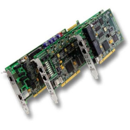 Picture of Brooktrout TR1034 +P8H-T1-1N-R - Fax/voice/data board - PCI - ISDN PRI T1 - T-1 (8 channels) - 100Mb LAN