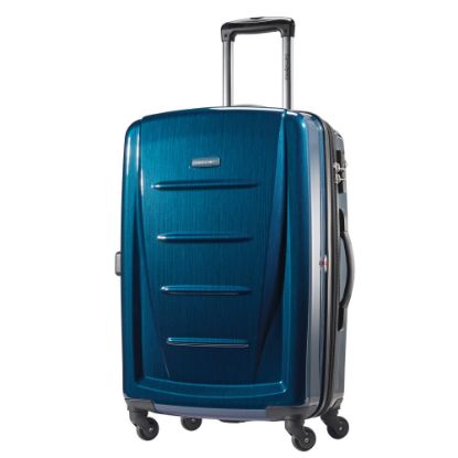 Picture of Samsonite Winfield 2 Polycarbonate Rolling Spinner, 24inH x 16 1/2inW x 11inD, Deep Blue