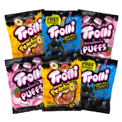 Picture of Trolli Variety Pack, Pack Of 6 Bags