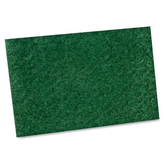 Picture of Impact General Purpose Scouring Pad - 0.6in Height x 6in Width x 9in Length - 10/Bag - Green