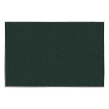 Picture of Ghent Vinyl Bulletin Board, 36inH x 60inW, Aluminum Frame, Ebony