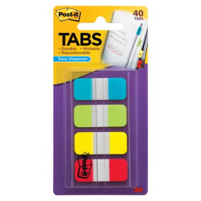 Picture of Post-it Tabs, .625 in. x 1.5 in., Pack of 40 Tabs