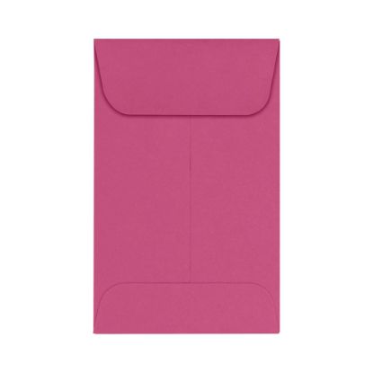 Picture of LUX Coin Envelopes, #1, Gummed Seal, Magenta, Pack Of 500