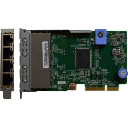 Picture of Lenovo ThinkSystem 1Gb 4-Port RJ45 LOM - PCI - 4 Port(s) - 4 - Twisted Pair - 1000Base-T - Plug-in Card