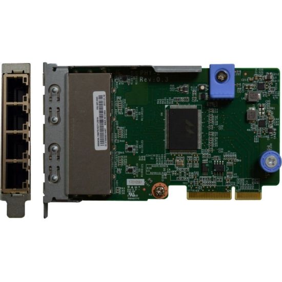 Picture of Lenovo ThinkSystem 1Gb 4-Port RJ45 LOM - PCI - 4 Port(s) - 4 - Twisted Pair - 1000Base-T - Plug-in Card