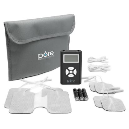 Picture of Pure Enrichment PurePulse DUO EMS/TENS Combo Device, Black/White