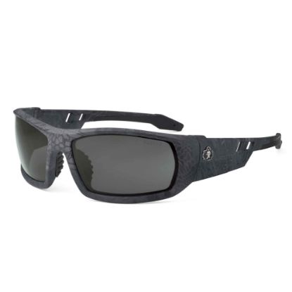 Picture of Ergodyne Skullerz Safety Glasses, Odin, Polarized, Kryptek Typhon Frame, Smoke Lens