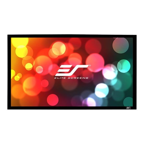 Picture of Elite SableFrame ER138H1-WIDE - Projection screen - wall mountable - 138in (138.2 in) - 2.35:1 - CineGrey - black