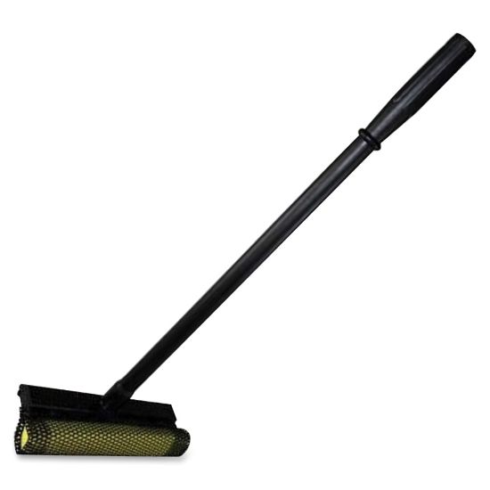 Picture of Impact Window Cleaning Sponge Squeegee - 8in Blade - 20in Polypropylene Handle - Black, Yellow