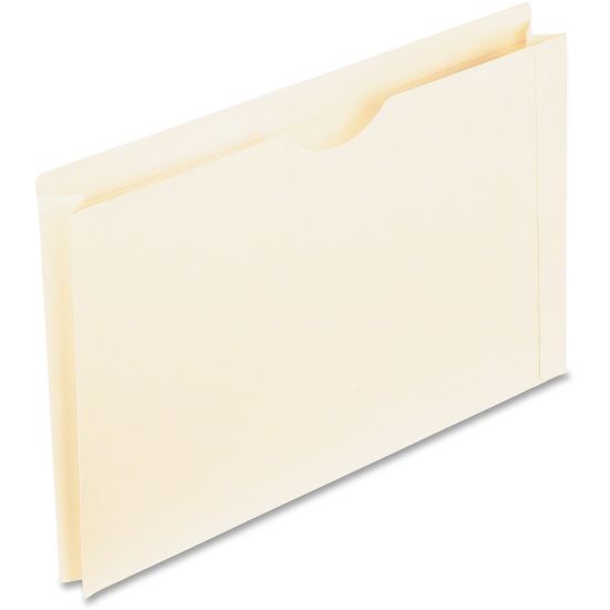 Picture of Oxford Reinforced-Top File Jackets, Legal Size, 2in Expansion, Manila, Box Of 50