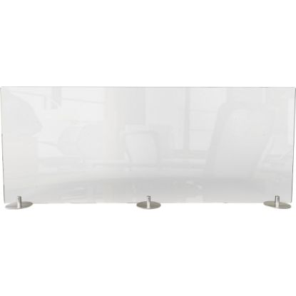 Picture of Ghent Desktop Protection Screen, 24inH x 48inW x 5inD, Clear