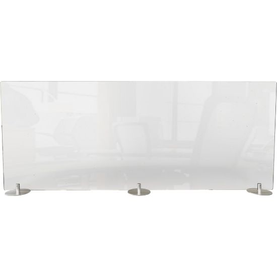 Picture of Ghent Desktop Protection Screen, 24inH x 48inW x 5inD, Clear