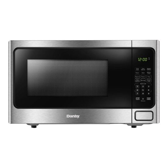 Picture of Danby Designer DDMW1125BBS - Microwave oven - 1.1 cu. ft - 1000 W - stainless steel