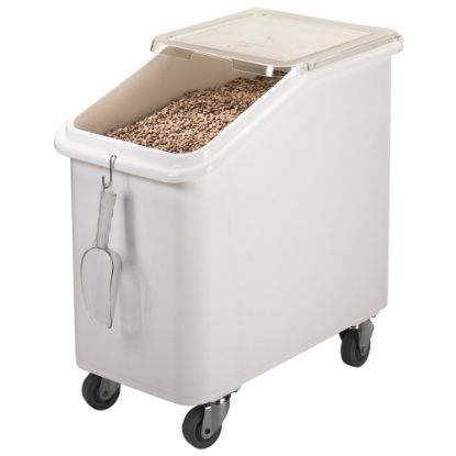 Picture of Cambro Flat-Top Ingredient Bin, 27 Gallons, 28-1/2inH x 13inW x 30-1/4inD, White