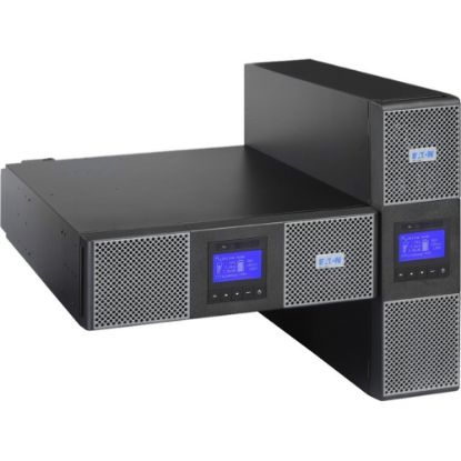 Picture of Eaton 9PX 8000VA 7200W 120V/208V Online Double-Conversion UPS - Hardwired Input, 1 L6-30R, 2 L14-30R, Hardwired Output, Cybersecure Network Card, Extended Run, 6U - Battery Backup - 6U Rack/Tower - 127 V AC, 240 V AC Input