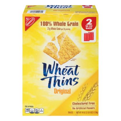 Picture of Nabisco Wheat Thins, 40-Oz Box