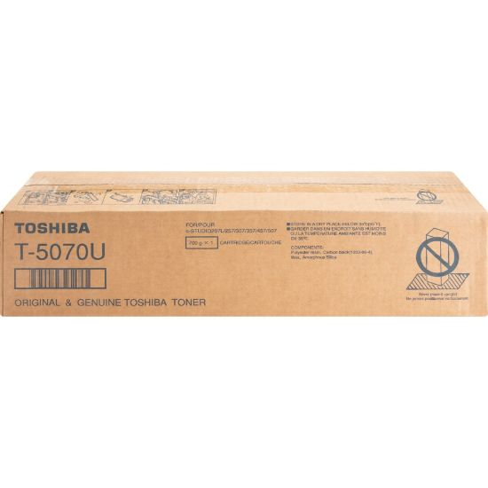 Picture of Toshiba T5070U Original Laser Toner Cartridge - Black - 1 Each - 36600 Pages