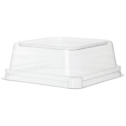 Picture of Eco-Products WorldView Square Lids, 5in, 100% Recycled, Clear, Pack Of 400 Lids