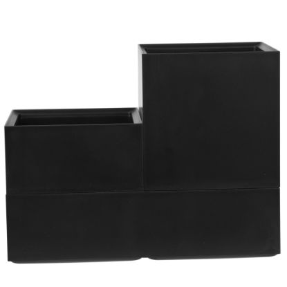 Picture of Bostitch Office Konnect 3-Piece Stackable Storage Cup Set, Black