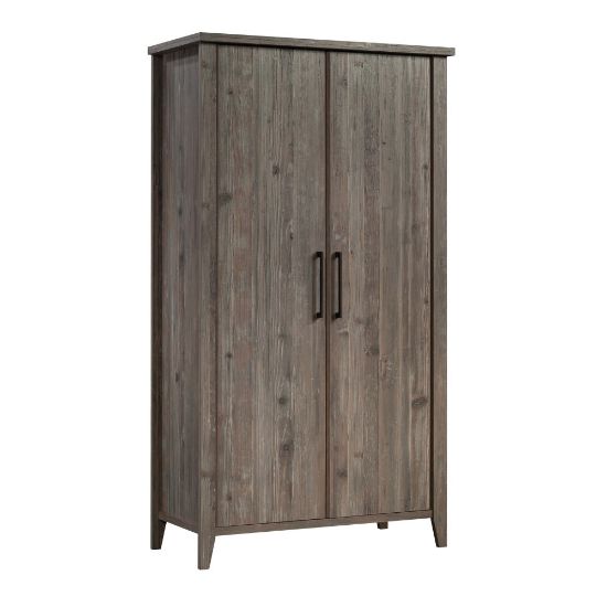 Picture of Sauder Summit Station 36inW 2-Door Storage Cabinet, Pebble Pine