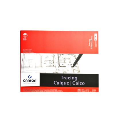 Picture of Canson Tracing Pad, 19in x 24in, 50 Sheets