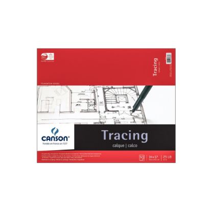 Picture of Canson Tracing Pad, 14in x 17in, 50 Sheets