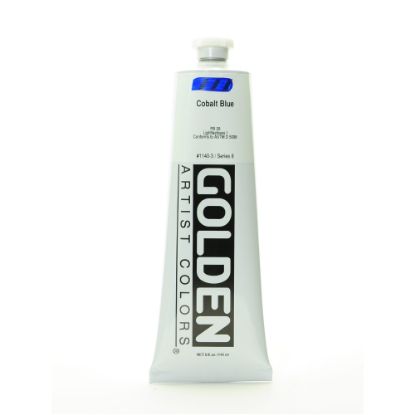 Picture of Golden Heavy Body Acrylic Paint, 5 Oz, Cobalt Blue