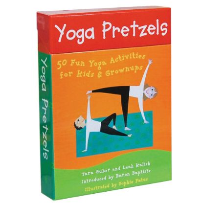 Picture of Barefoot Books Yoga Pretzels Activity Cards, Pack Of 50 Cards