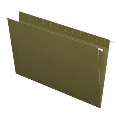 Picture of Pendaflex Hanging Folders, Legal Size, 100% Recycled, Standard Green, Box Of 25 Folders