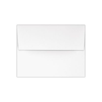 Picture of LUX Invitation Envelopes, A2, Peel & Press Closure, Red/White, Pack Of 250