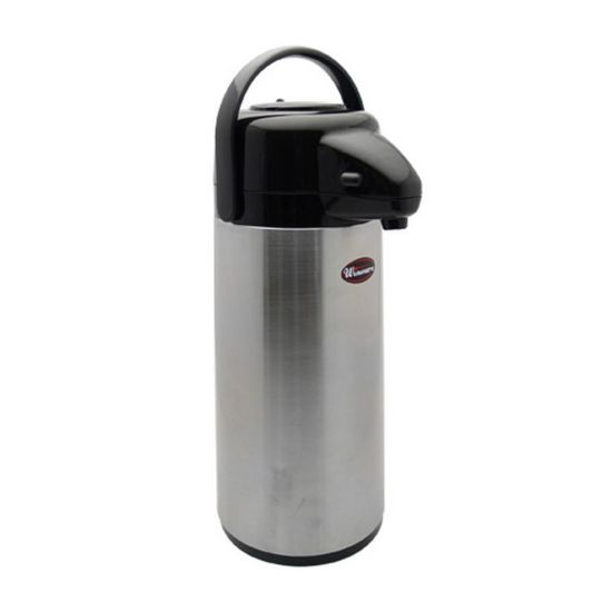 Picture of Winco Glass-Lined Push-Button Airpot, 2.2 L