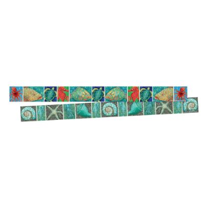 Picture of Barker Creek Double-Sided Border Strips, 3in x 35in, Surfs Up Coral Reef, Set Of 24