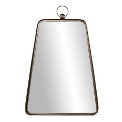 Picture of SEI Walsing Trapezoidal Decorative Wall Mirror, 30-1/4inH x 19-3/4inW x 3-1/4inD, Bronze