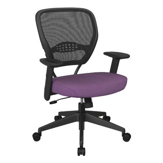 Picture of Office Star 55 Series Professional AirGrid Back Manager Office Chair, Purple