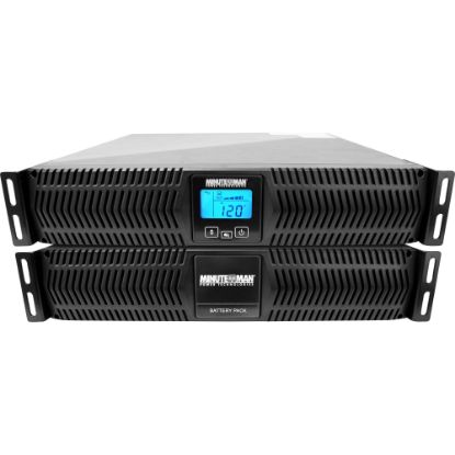 Picture of Minuteman Endeavor ED5200RTXLMB 5000VA Rack/Tower UPS - 4U Rack/Tower - 5.80 Minute Stand-by - 208 V AC Input - 208 V AC, 212 V AC Output - Serial Port