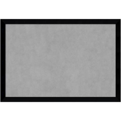 Picture of Amanti Art Magnetic Bulletin Board, 39in x 27in, Black Museum Wood Frame